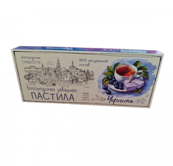 №1 Пастила заварная "Черника", 250г в Жуковском