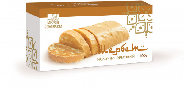 №1 Шербет МОЛОЧНО-ОРЕХОВЫЙ, 200г в Жуковском